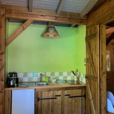 GITES DESHAIES - LOCATION DE VACANCES GUADELOUPE - LE MORNE AUX FOUS - CABANE DE LA SOURCE - 7